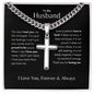 Husband | Shift to Patient Love 1 Cor. 13:4 Personalized Cross