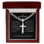 Husband | Shift to Patient Love 1 Cor. 13:4 Personalized Cross