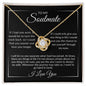 Soulmate | Mat 19:6 One Wish Love Knot Necklace