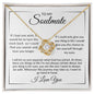 Soulmate | Mat 19:6 One Wish Love Knot Necklace