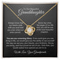 Granddaughter | Prov. 17:6 Crowning Glory Love Knot Necklace