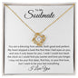 Soulmate | Jas 1:17 Skipped Beat Love Knot Necklace