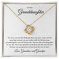 Granddaughter | Prov. 17:6 Our Crown Love Knot Necklace