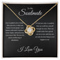Soulmate | 1 Cor 13: 4-8 Patient Love Knot Necklace