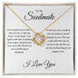 Soulmate | 1 Cor 13: 4-8 Patient Love Knot Necklace