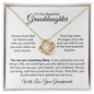 Granddaughter | Prov. 17:6 Crowning Glory Love Knot Necklace
