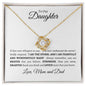 Daughter | Pslm 139:14 Our Storm Love Knot Necklace