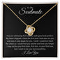 Soulmate | Jas 1:17 Skipped Beat Love Knot Necklace