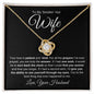 Wife | My Answer Love Knot Necklace