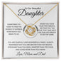Daughter | Pslm 139:14 | Last Breath Love Knot Necklace