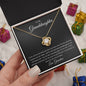 Granddaughter | Grandma | Prov. 17:6 My Crown Love Knot Necklace
