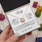 Wife | Prov. 3:3 Love and Faith Knot Necklace