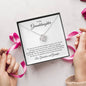 Granddaughter | Prov. 17:6 Our Crown Love Knot Necklace