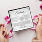 Soulmate | Mat 19:6 One Wish Love Knot Necklace
