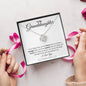 Granddaughter | Phil. 4:13 Capable Love Knot Necklace