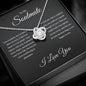Soulmate | 1 Cor 13: 4-8 Patient Love Knot Necklace
