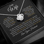 Wife | Prov. 3:3 Love and Faith Knot Necklace