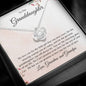 Granddaughter | Prov. 17:6 Our Crown Love Knot Necklace