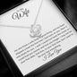 Wife | Jas 1:17 Skipped Beat Love Knot Necklace