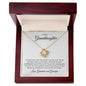 Granddaughter | Prov. 17:6 Our Crown Love Knot Necklace