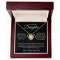 Daughter | Pslm 139:14 | Last Breath Love Knot Necklace