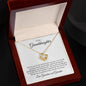 Granddaughter | Prov. 17:6 Our Crown Love Knot Necklace