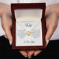 Wife| 1 Cor 13: 4-8 Patient Love Knot Necklace