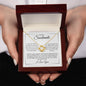 Soulmate | Mat 19:6 One Wish Love Knot Necklace