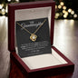 Granddaughter | Phil. 4:13 Capable Love Knot Necklace