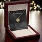 Granddaughter | Grandma | Prov. 17:6 My Crown Love Knot Necklace