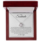Soulmate | Jas 1:17 Skipped Beat Love Knot Necklace