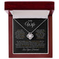 Wife | Prov. 3:3 Love and Faith Knot Necklace
