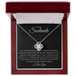 Soulmate | Jas 1:17 Skipped Beat Love Knot Necklace