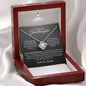 Granddaughter| Grandma | Prov. 17:6 Crowning Glory Love Knot Necklace