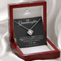 Granddaughter | Phil. 4:13 Capable Love Knot Necklace