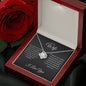 Wife| 1 Cor 13: 4-8 Patient Love Knot Necklace