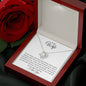 Wife | Jas 1:17 Skipped Beat Love Knot Necklace
