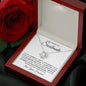 Soulmate | Smokin' Hot Answer Love Knot Necklace