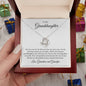 Granddaughter | Prov. 17:6 Our Crown Love Knot Necklace