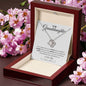 Granddaughter | Phil. 4:13 Capable Love Knot Necklace