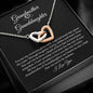 Granddaughter | Prov. 17:6 Bonded Glory Interlocking Hearts Necklace