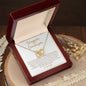 Granddaughter | Prov. 17:6 Bonded Glory Interlocking Hearts Necklace