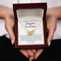 Granddaughter | Prov. 17:6 Bonded Glory Interlocking Hearts Necklace