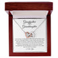Granddaughter | Prov. 17:6 Bonded Glory Interlocking Hearts Necklace