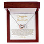 Granddaughter | Prov. 17:6 Bonded Glory Interlocking Hearts Necklace