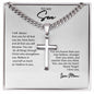Son | Mom| Phil 4:13 Brave Artisan Cross