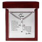 Son | Mom| Phil 4:13 Brave Artisan Cross