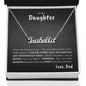 Daughter | Dad | Pslm 139:14 The Storm Name Necklace