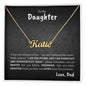 Daughter | Dad | Pslm 139:14 The Storm Name Necklace