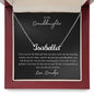 Granddaughter| Grandpa | Prov. 17:6 My Crown Custom Name Necklace